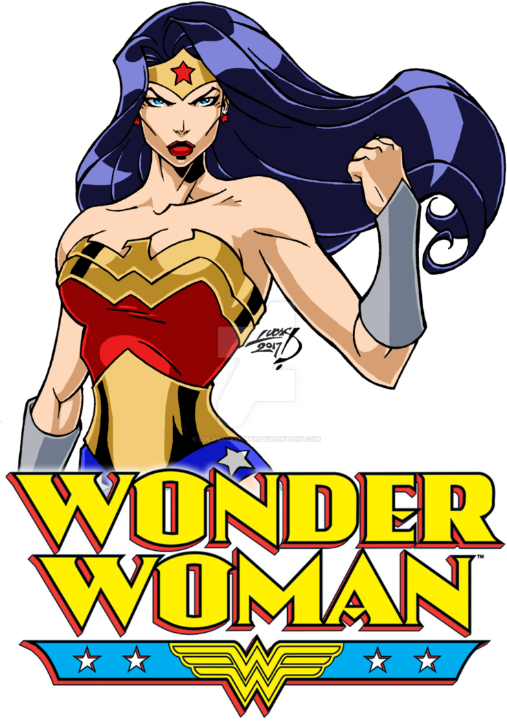 A Mulher Maravilha Volta Às Telonas E Para Comemorar - Wonder Woman Name Png (744x1072), Png Download
