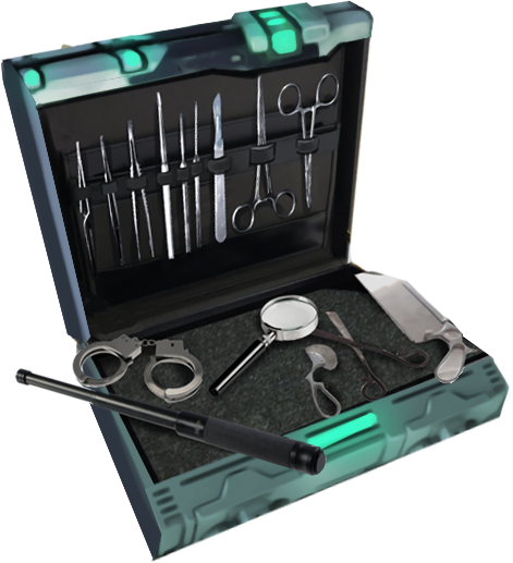 Interrogation Kit (471x517), Png Download