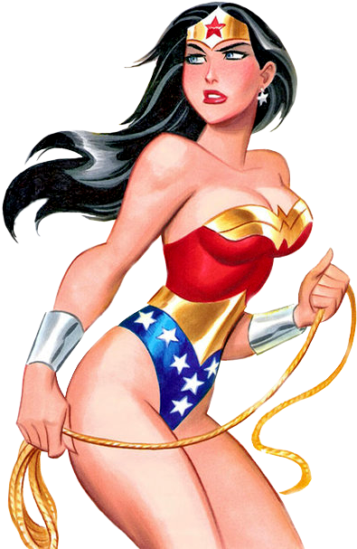 Mulher Maravilha Em Png - Bruce Timm Wonder Woman (808x606), Png Download