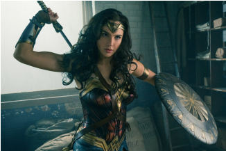 Berloque Mulher Maravilha " O Filme" Em Prata - Wonder Woman Look Gal Gadot (325x461), Png Download