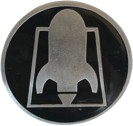 Rftc 'rocket Logo' Belt Buckle - Emblem (600x600), Png Download
