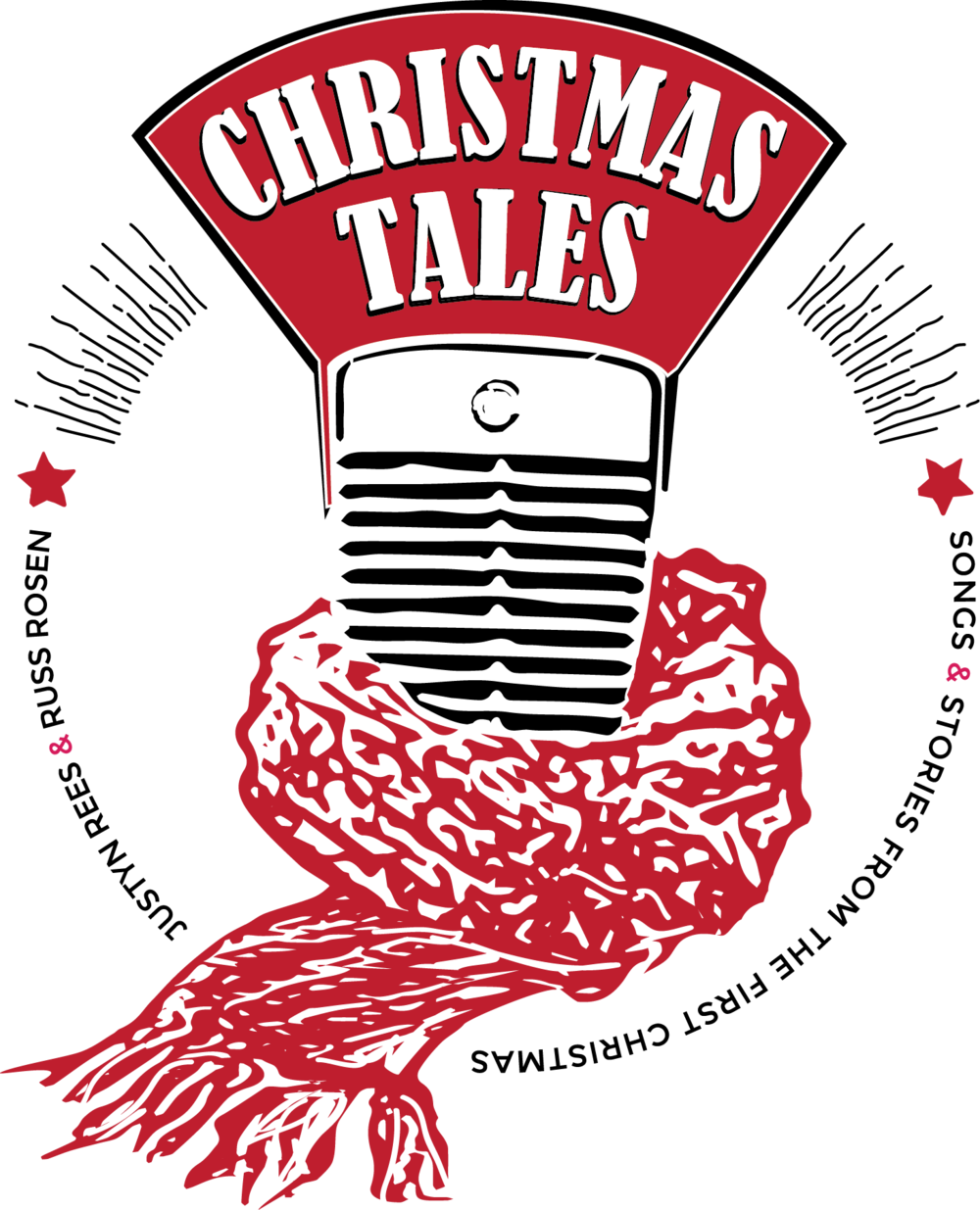 Christmas Tales Basic With Text Outlines - Christmas Tales Russ Rosen (1000x1235), Png Download