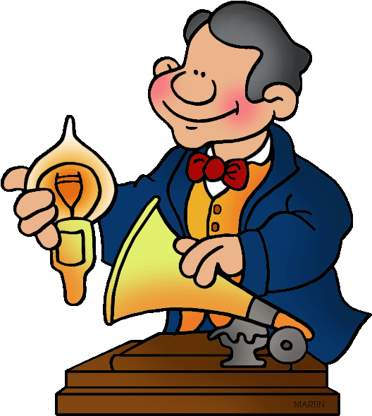 Edison Clipart (561x648), Png Download
