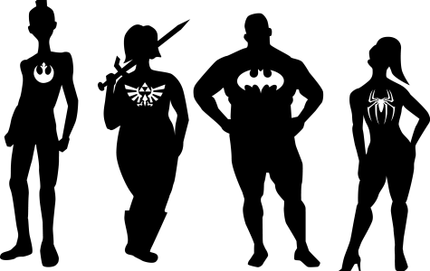 Women In Cosplay - Silhouette (475x300), Png Download