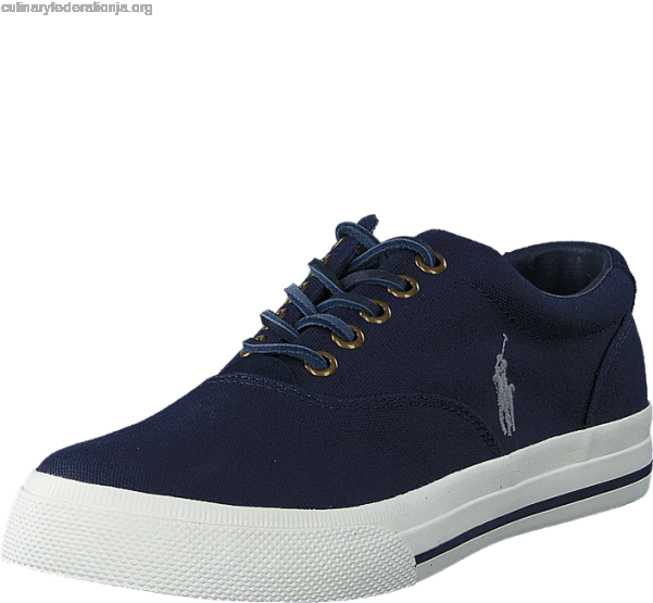 Men's Polo Ralph Lauren Vaughn Newport Navy - Shoe (600x750), Png Download