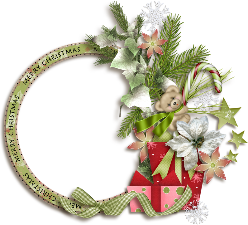 Marcos Para Fotos De Navidad - Clip Art (800x731), Png Download