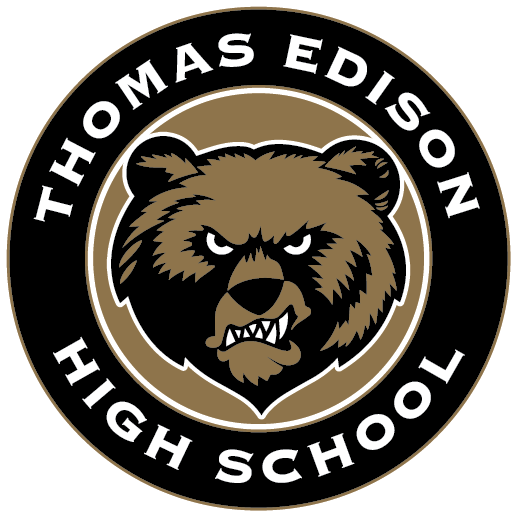 Thomas Edison High School Logo - Edison High School Logo (536x528), Png Download