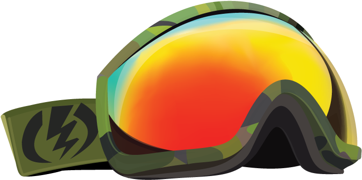 Goggle (864x504), Png Download