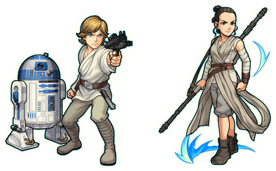 The Campaign Is Part Of The Larger “shall We Mons” - Star Wars Monster Strike (541x335), Png Download