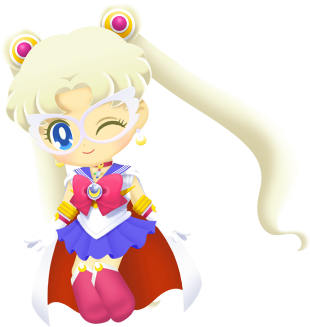 Sailor Moon Drops - Sailor Moon Drops Kanzenban Moon (674x715), Png Download