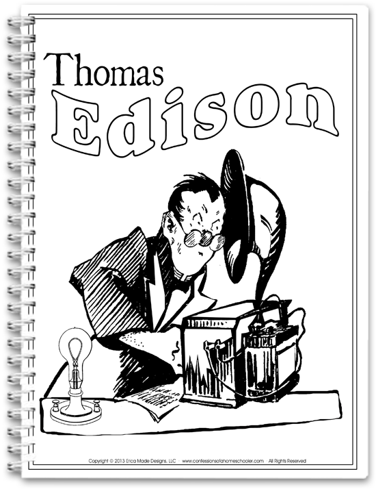 Thomas Edison Unit Study Pdf - Vad Är Det Jag Hör? Analys Av Musikinspelningar (800x800), Png Download