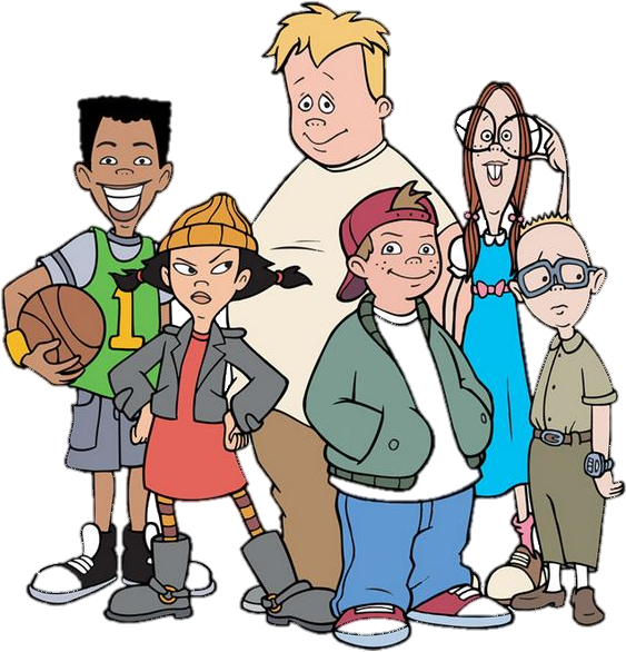 The Recess Gang - Recess: School's Out: Cancelled (579x589), Png Download