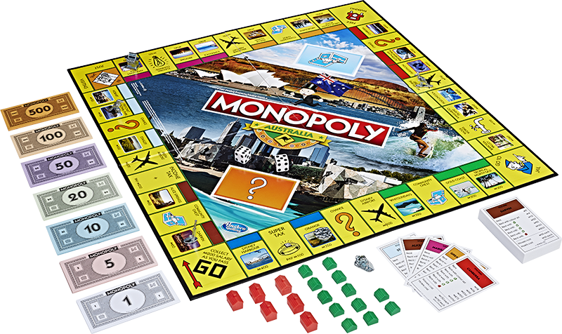 Somebody Just Requested A Restoration Of Monopoly Australia - Monopoly Board Game Australia (800x476), Png Download