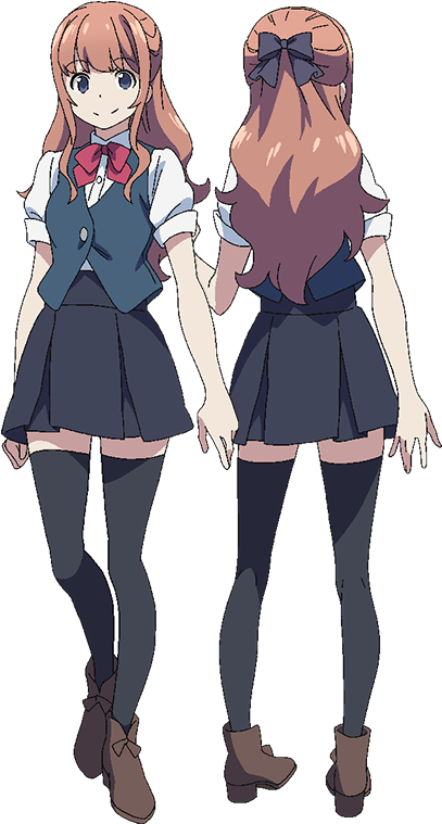 Classroom Crisis Anime's Ad Reveals Core Cast - Anime Student (460x820), Png Download