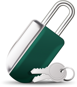 Padlock - Luggage Lock (360x360), Png Download