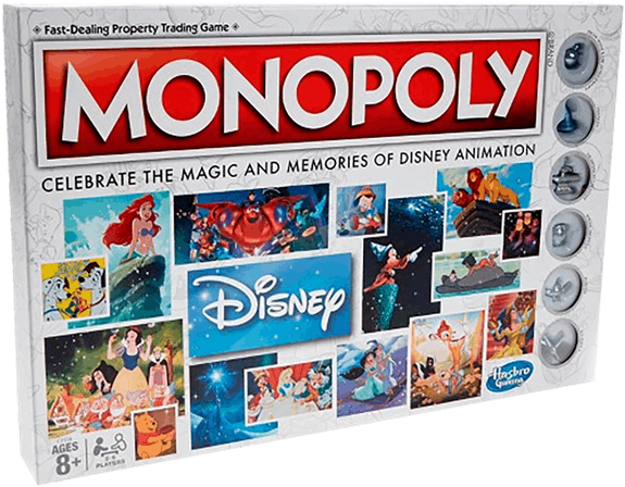 1 Of - Disney Monopoly (600x600), Png Download