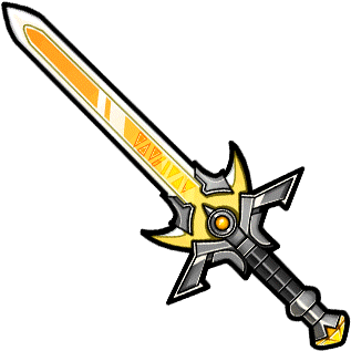 Gear-orichalcum Sword Render - Gear Unison League Sword (380x380), Png Download