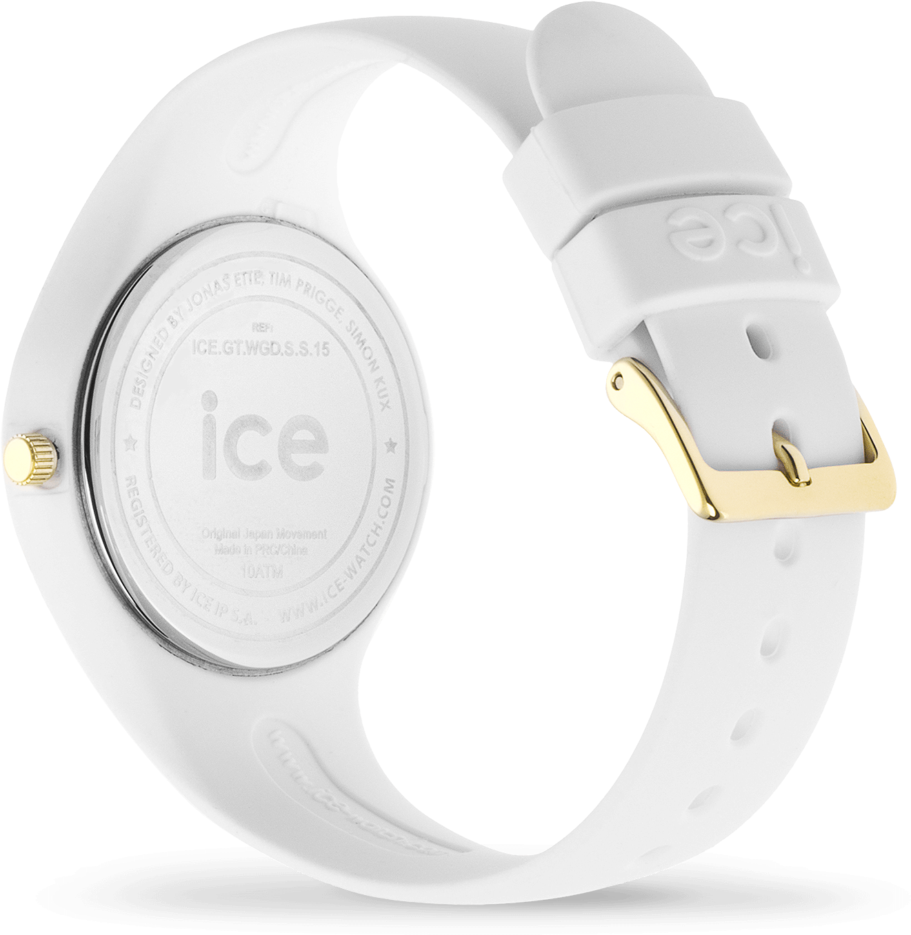 Ice Glitter - White Gold - Ice-watch Ice Duo (1500x1500), Png Download