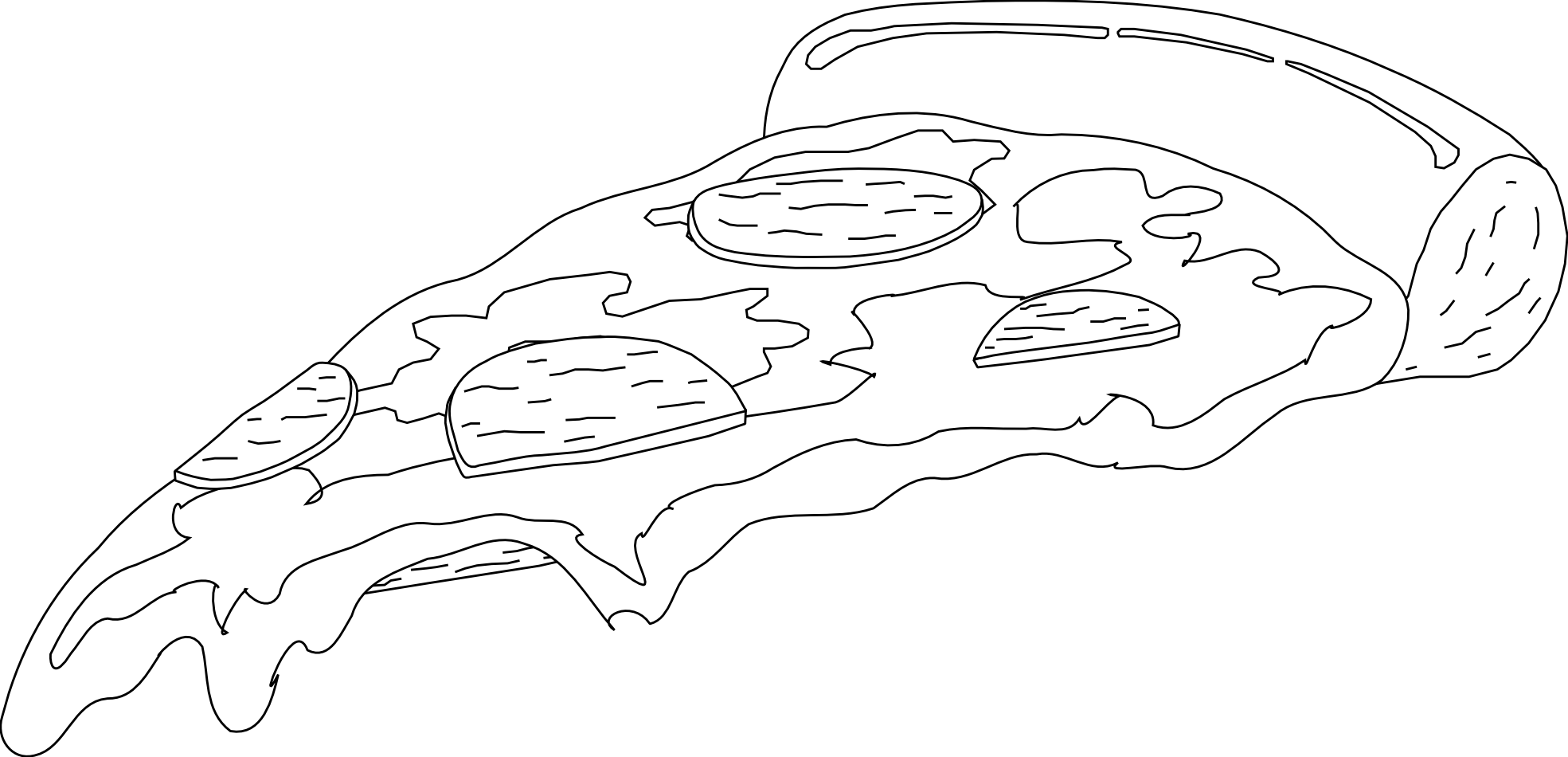 picture Pizza Slice Clipart Black And White Png pizza black white png png image with no