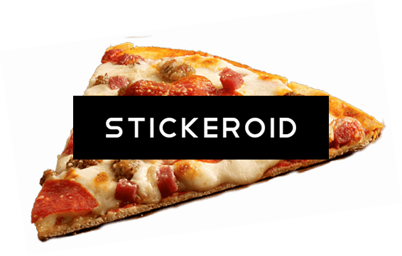 Large Pizza Slice - Bread (566x361), Png Download