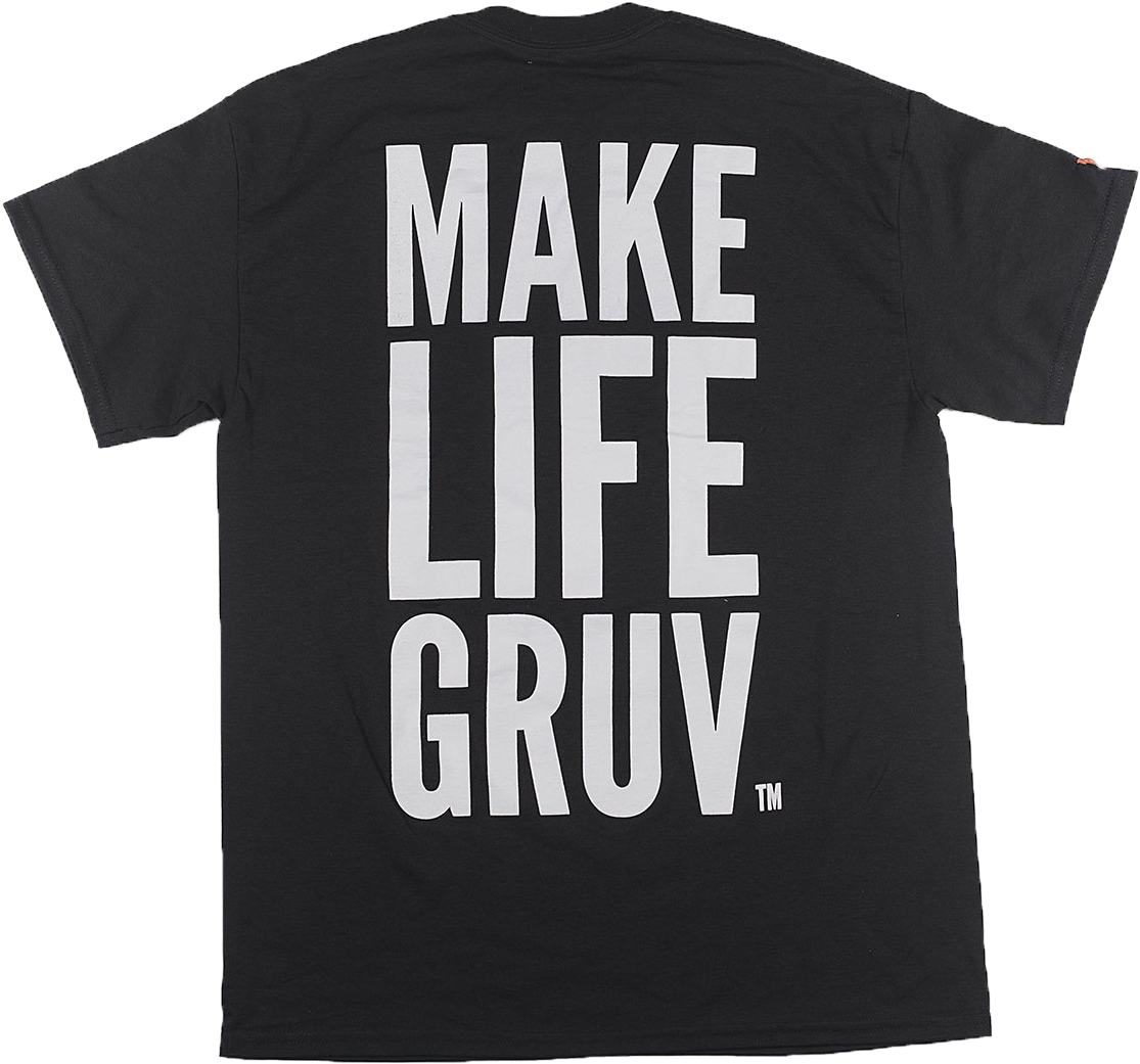 "make Life Gruv" Logo Tee - T-shirt (1500x1500), Png Download