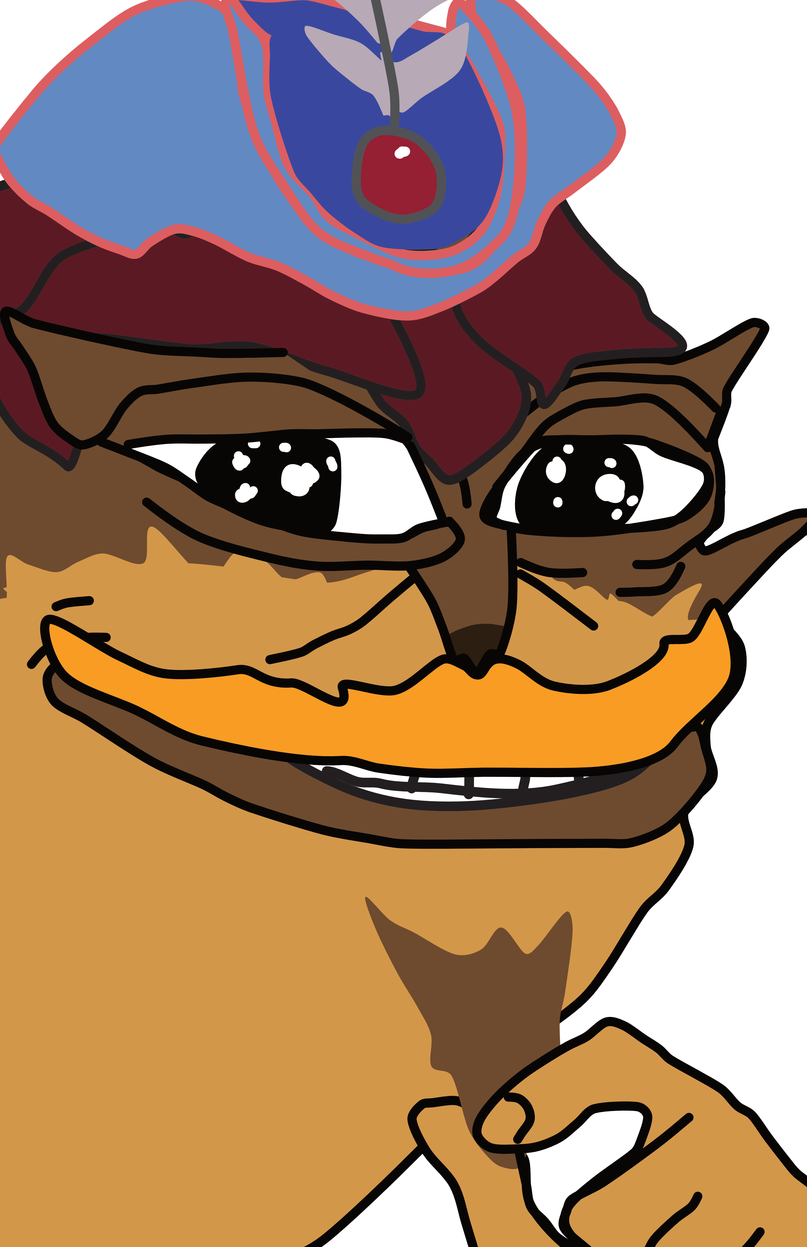 Heres What I Did Already - Pangolier Pepe (3300x5100), Png Download