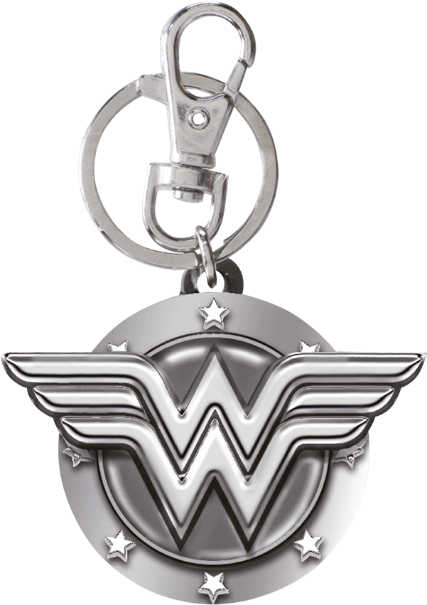 Wonder Woman Logo Keychain - Wonder Woman Car Emblems (850x850), Png Download