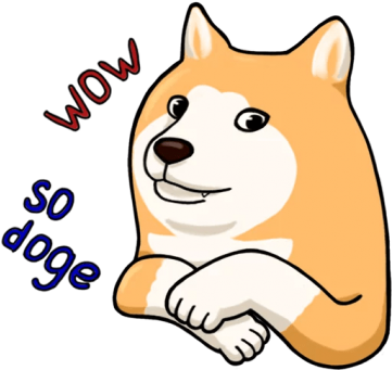 Doge Wow Meme - Doge (360x360), Png Download