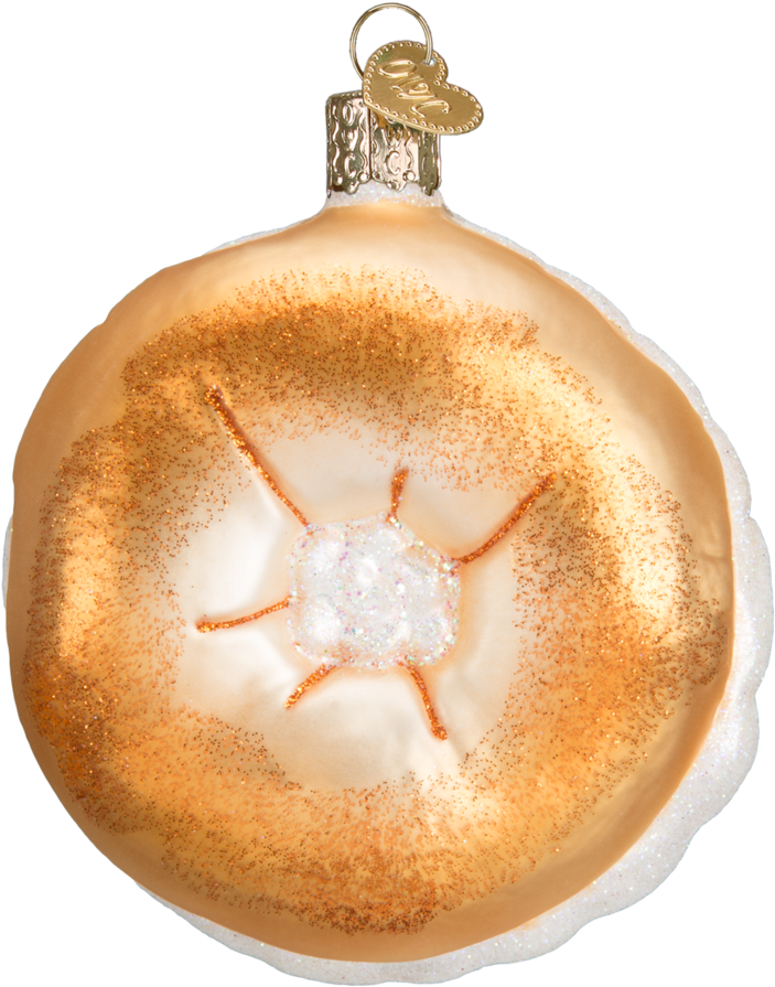Old World Christmas Pacific Blue Tang Glass Ornament (950x950), Png Download