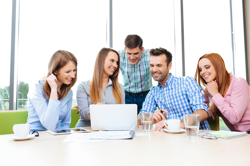 Office Group Png Image Free Download Photo - Молодежь На Рынке Труда (800x534), Png Download