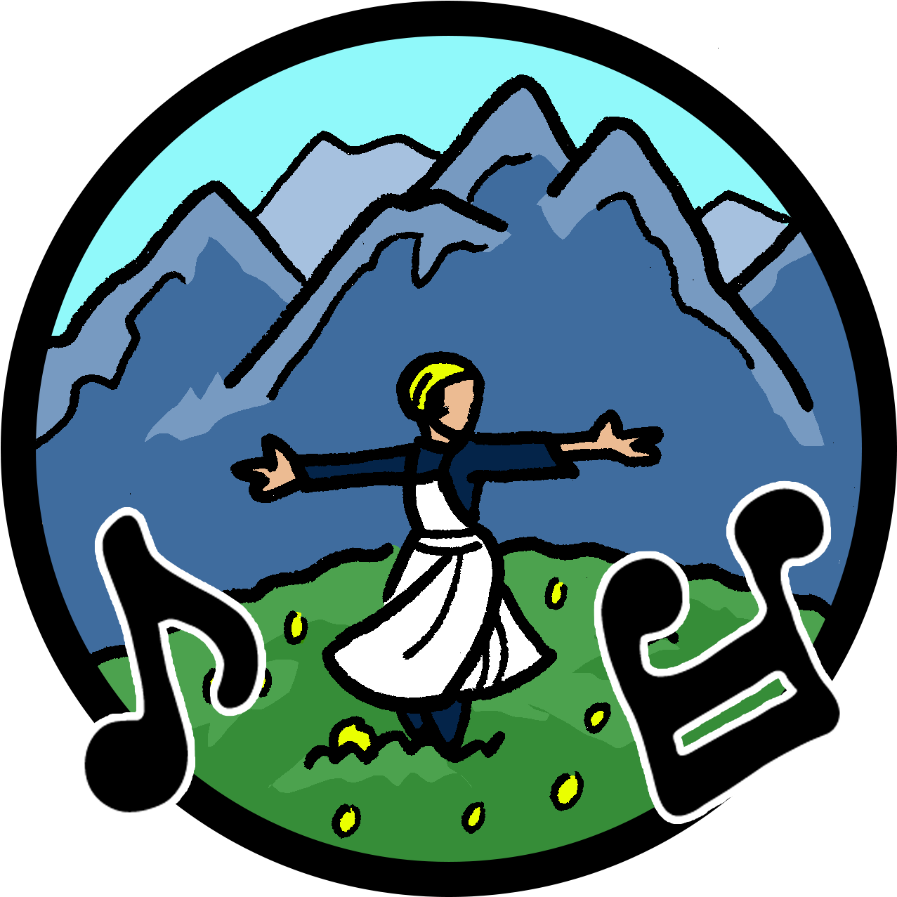 Emerald City The Sound Of Music - Sound Of Music Clip Art (1277x1277), Png Download