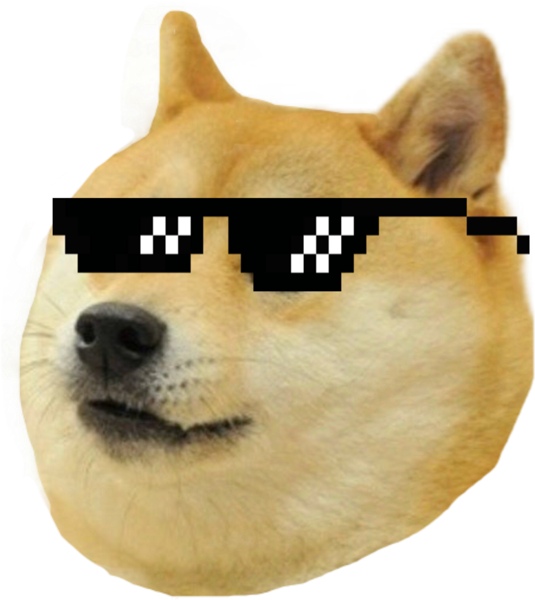 Download Thug Life Meme Dog Png Image With No Background Pngkey Com