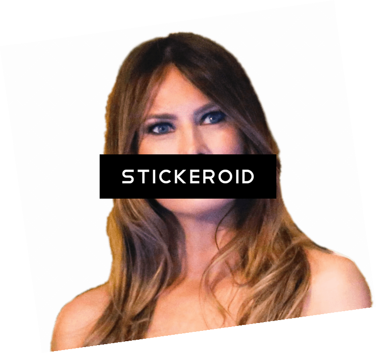 Melania Trump Looking Up - Melania Trump Transparency (766x718), Png Download