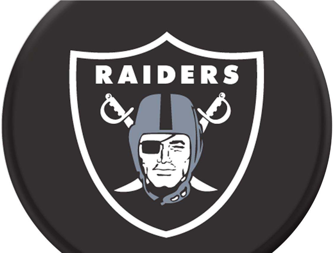 Nfl Oakland Raiders Logo Popsockets Grip - Oakland Raiders Logo (1368x855), Png Download