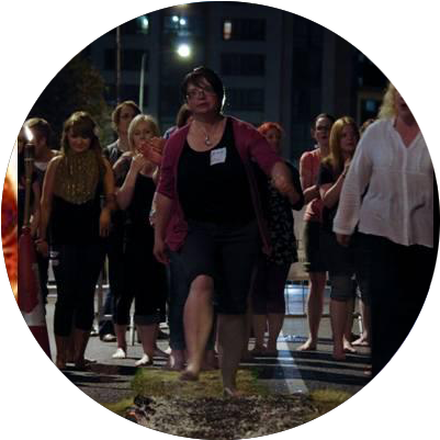 Firewalking - Fun (450x450), Png Download