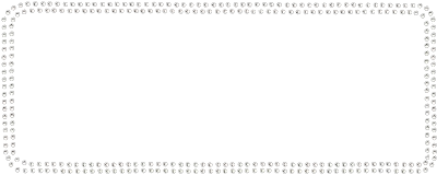 Double Rhinestone Rectangle Outline - White Rectangle Outline Transparent (600x435), Png Download