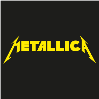 Metallica Logo Png - Metallica - Vinyl Decal Sticker A1356 Vinyl Color White (400x400), Png Download