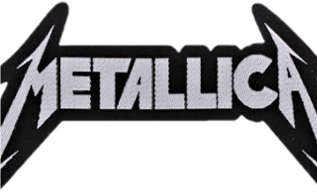 Logo Clipart Metallica - Metallica Big Logo Patch (640x480), Png Download