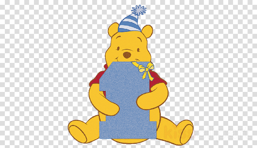 Download Download Pooh S 1st Birthday Photo Frame Centerpiece