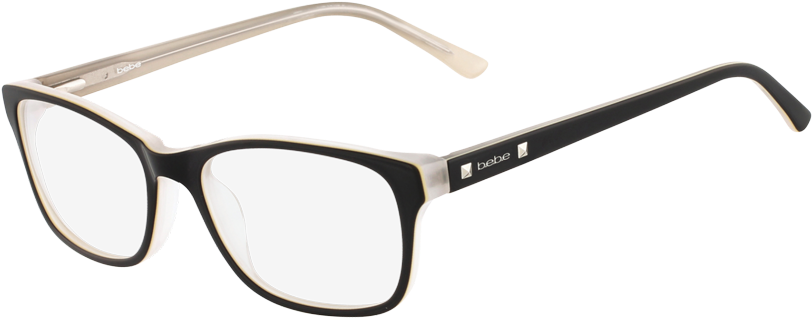 12 - Bebe Bb5075 Eyeglasses Frame (1117x480), Png Download