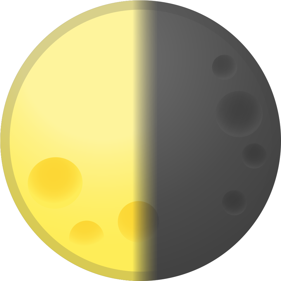 Download Svg Download Png - Cuarto Menguante Emoji (1024x1024), Png Download