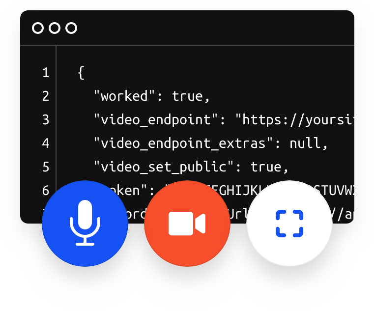 Webcam, Voice, And Screen Recording Api - Application Programming Interface (1104x812), Png Download