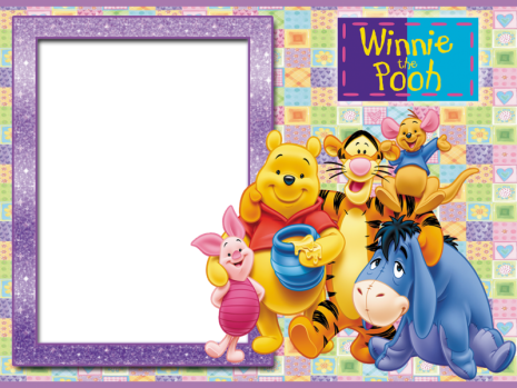 Imágenes Bonitas De Winnie Pooh Para Imprimir Y Colorear - Happy Birthday Winnie The Pooh (465x349), Png Download