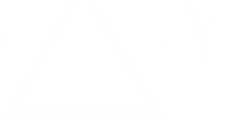White Triangle Png Transparent (860x441), Png Download