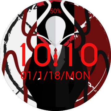 Slenderman 🌲 Preview (360x360), Png Download