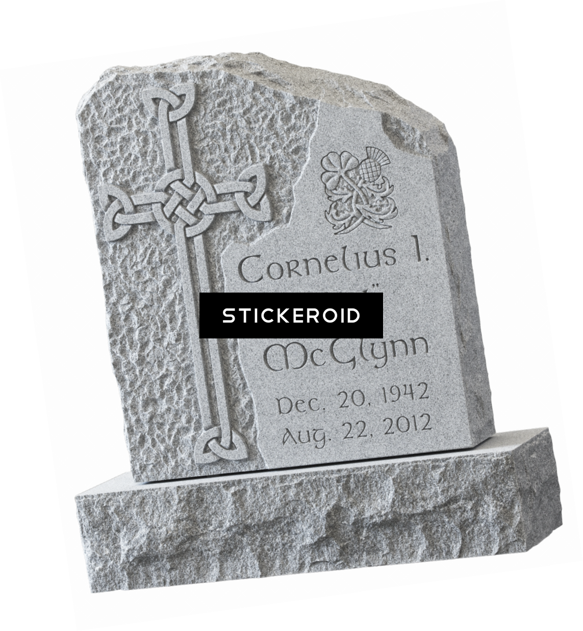 Tombstone Gravestone Fantasy Religion - Headstone (1143x1238), Png Download