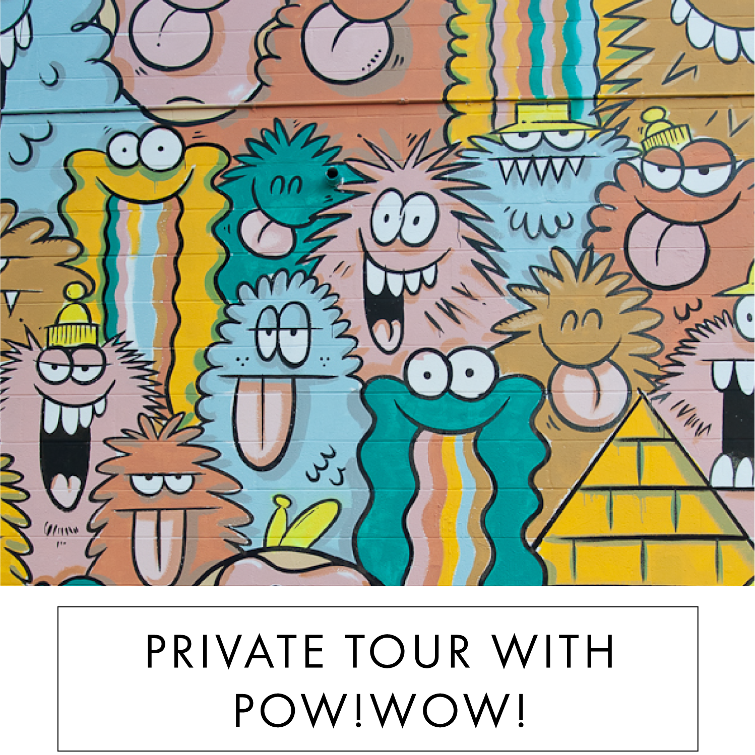 Giveawaybrandtemplate Powwow - Murals Oahu (1498x1499), Png Download