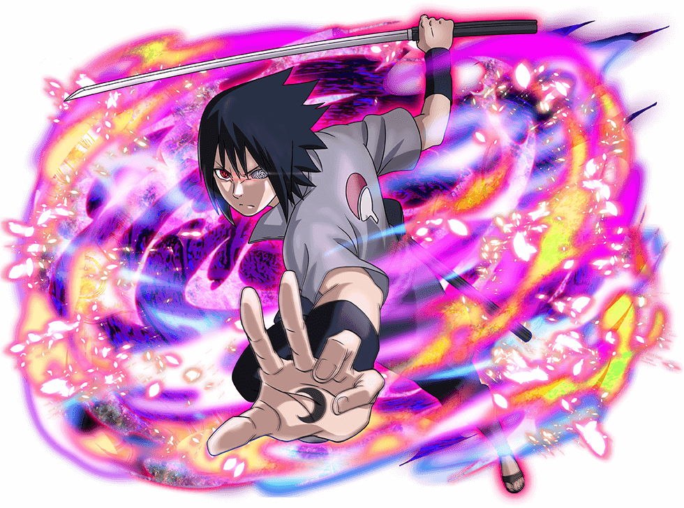 Sasuke Naruto Blazing (980x727), Png Download