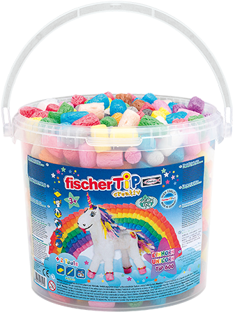 Fischertip Unicornio - Fischertechnik 520390 Tip Style Box 'fashion Design' (366x486), Png Download
