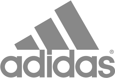 grey adidas logo